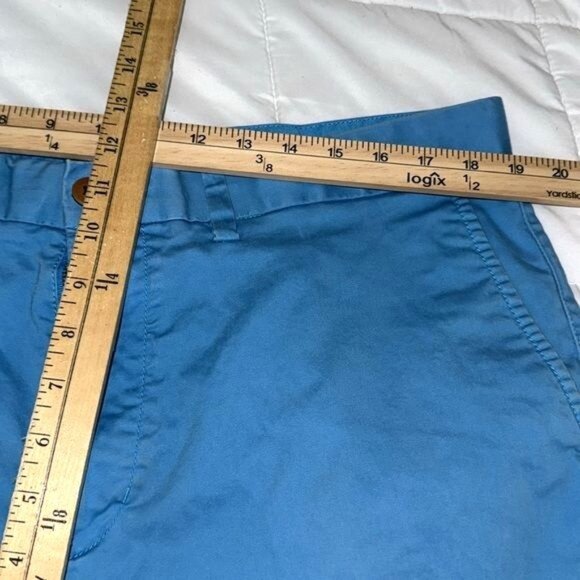 Tommy Bahama Mens Blue Cotton Spandex Blend Shorts Size 38 - Picture 5 of 7